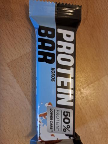 Protein Bar Kokos, lower Carb 50% Protein von ankehro | Hochgeladen von: ankehro