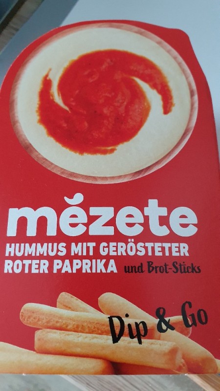 Mezete, Humus mit gerösteter roter Paprika von Michael175 | Hochgeladen von: Michael175