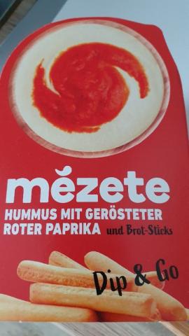 Mezete, Humus mit gerösteter roter Paprika von Michael175 | Hochgeladen von: Michael175