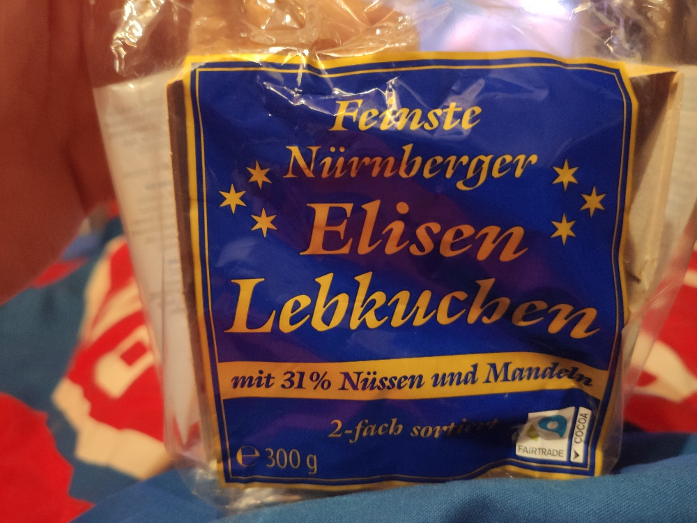 Feinste Nürnberger Elisen Lebkuchen, Mit 31% Nüssen und Mandeln  | Hochgeladen von: Toasty33