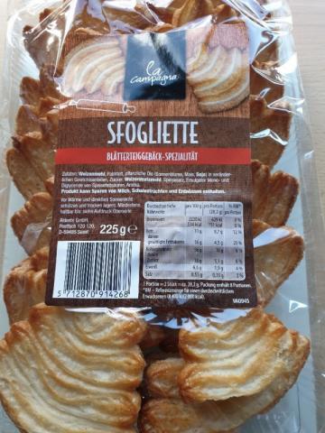 Sfogliette, Blätteteiggebäck von Hasilein | Hochgeladen von: Hasilein