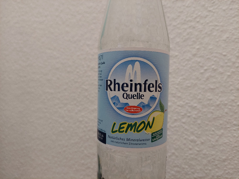 Rheinfels Quelle Lemon, Wasser von fddb1979 | Hochgeladen von: fddb1979