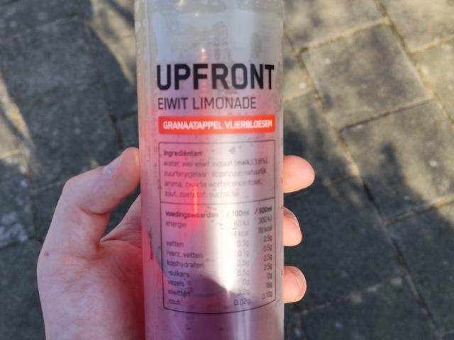 Upfront Eiwit Limonade, Granaatappel vlierbloesem by alda134 | Uploaded by: alda134