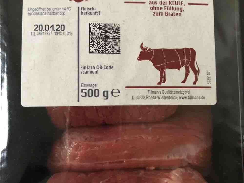 Rinder-Roulade, Fleisch von keckewerner | Hochgeladen von: keckewerner