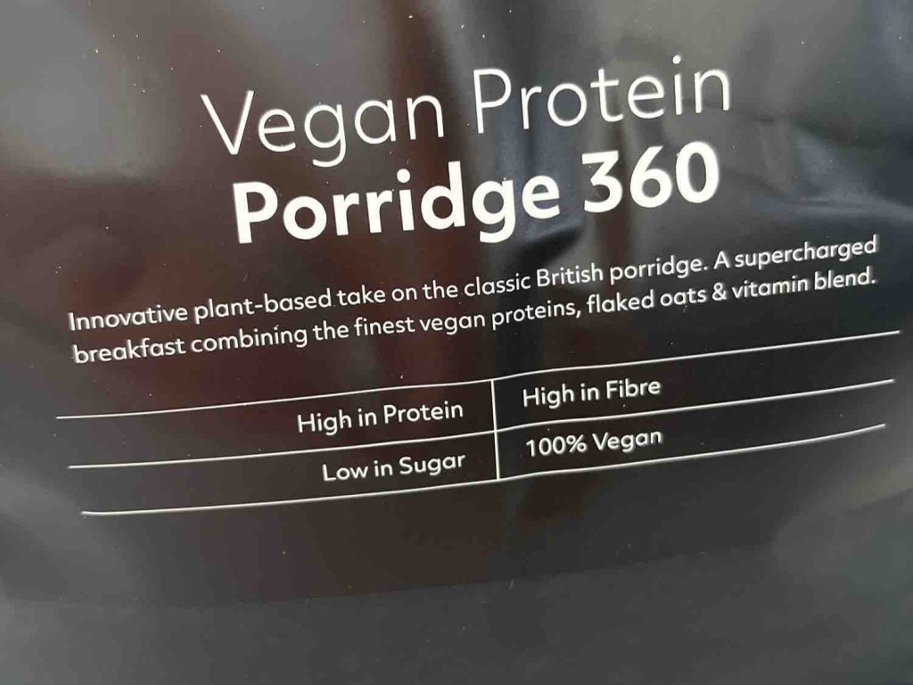 Vegan Protein  Porridge 360, Milk Chocolate von MiEl1 | Hochgeladen von: MiEl1