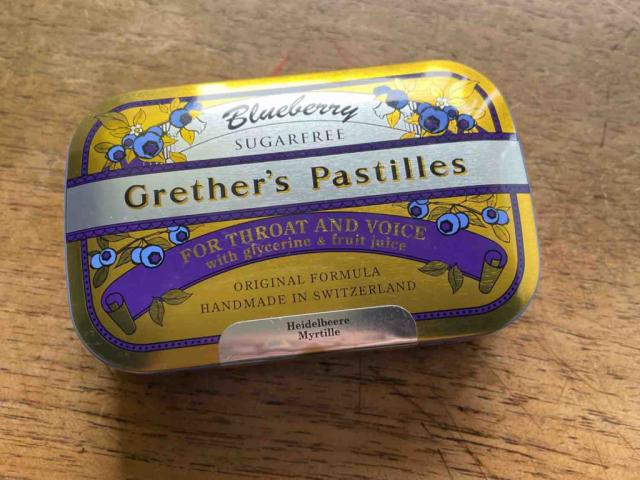 Grethers Pastilles, Heidelbeere sugarfree von harvev | Hochgeladen von: harvev