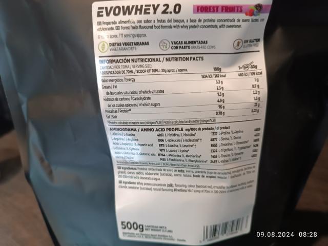 Evowhey 2.0, Forrest Fruits von eyduotto | Hochgeladen von: eyduotto