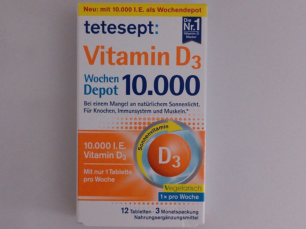 Vitamin D3 Wochendepot, 10.000 von Leemess | Hochgeladen von: Leemess Vitamin D3 Wochendepot, 10.000 von Leemess | Hochgeladen von: Leemess