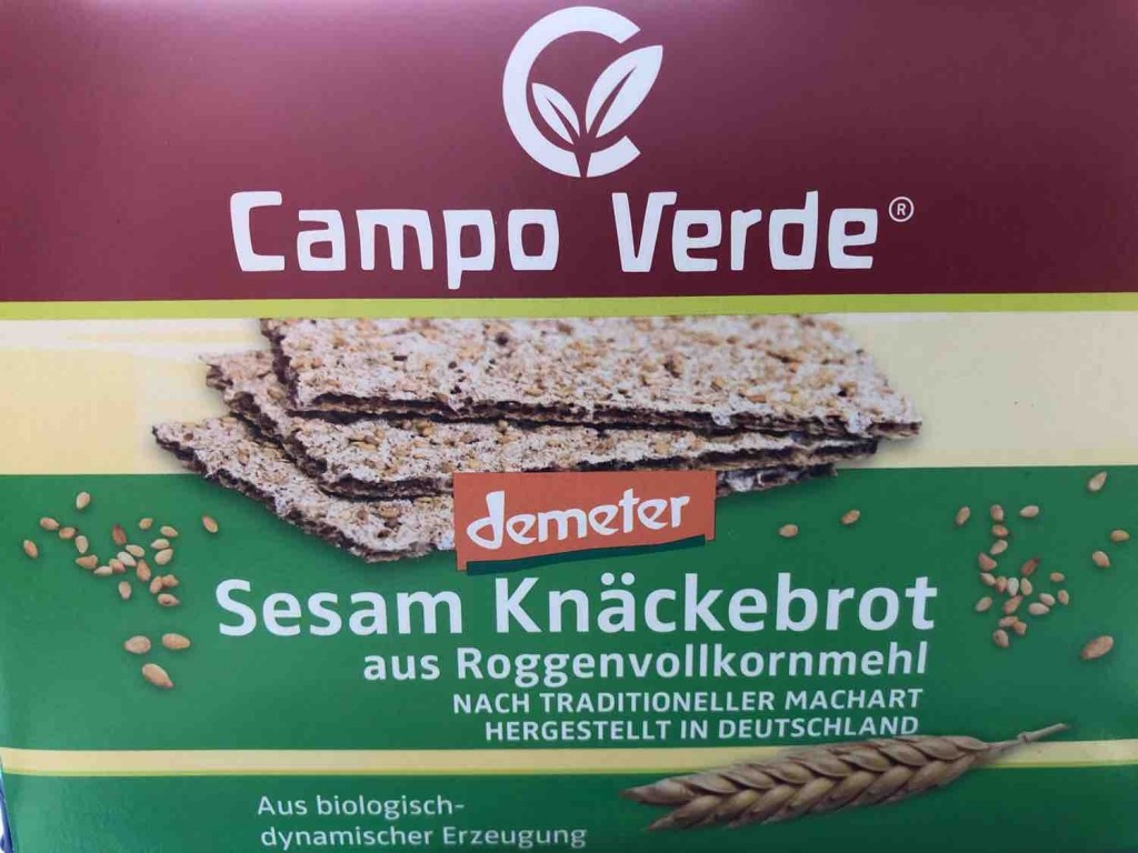 Campo Verde Sesam-Knäckebrot, Vollkorn von vitad | Hochgeladen von: vitad