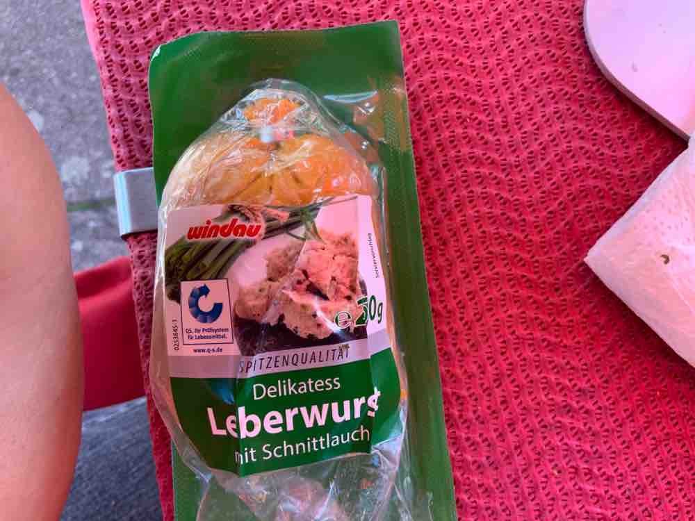 Leberwurst Delikatess, mit Schnittlauch von MFelgner | Hochgeladen von: MFelgner