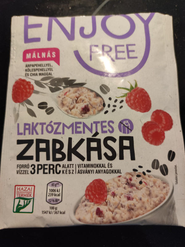 Enjoy Free Laktózmentes Zabkása Málnás, 100 ml Wasser von daniel | Hochgeladen von: danielalin