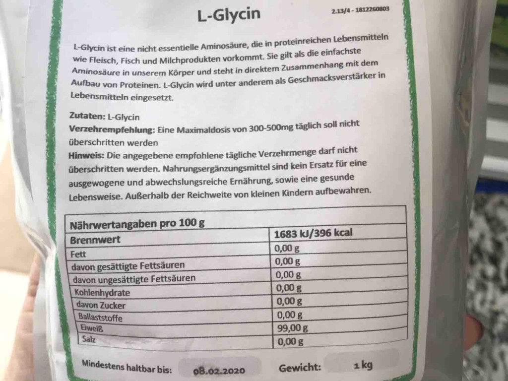 L-Glycin von LadyWolverine | Hochgeladen von: LadyWolverine