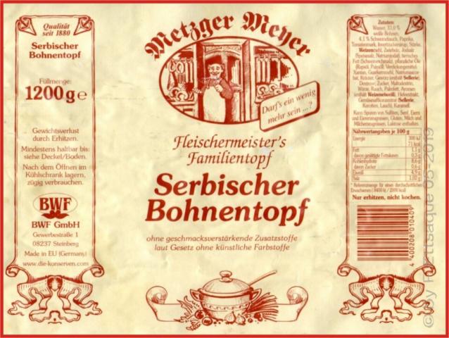 Serbischer Bohnentopf Metzger Meyer | Hochgeladen von: F. Ettsaque