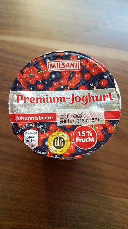Premium-Joghurt Johannisbeere, 3,8% Fett von JenPi | Hochgeladen von: JenPi