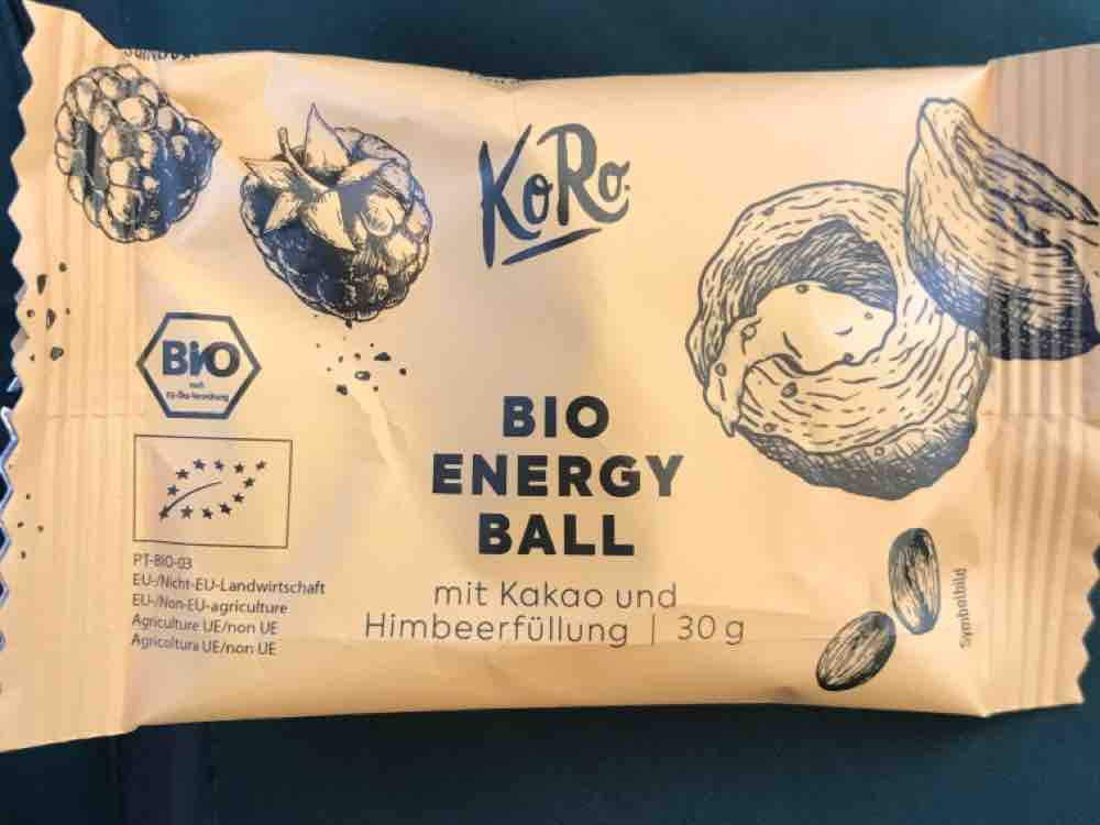 Bio Energy Ball mit Kakao und Himbeerfüllung von B089 | Hochgeladen von: B089