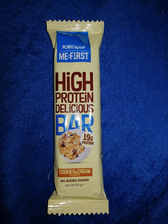 High Protein Delicious Bar - Cookies & Cream von geroldwirdf | Hochgeladen von: geroldwirdfit