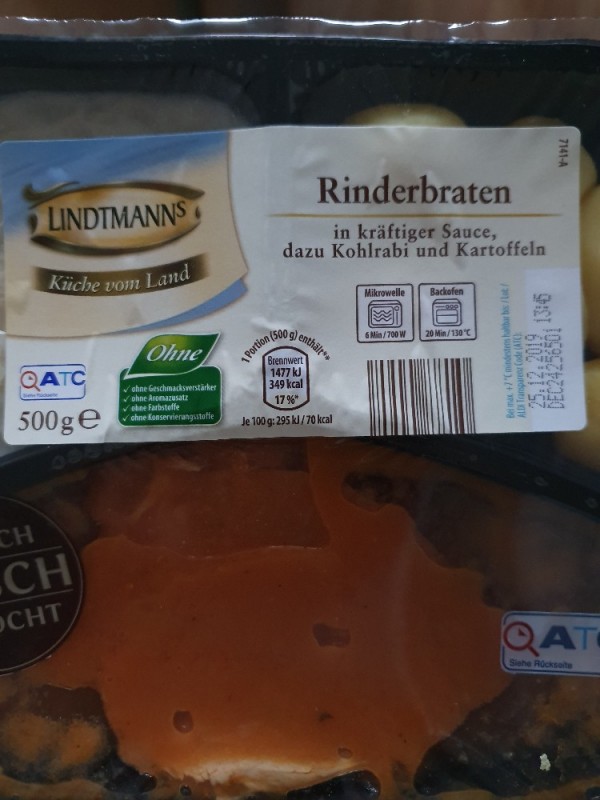 Lindtmanns Rinderbraten in kräftiger Sauce , Kartoffeln und Kohl | Hochgeladen von: tatjanamueller3792