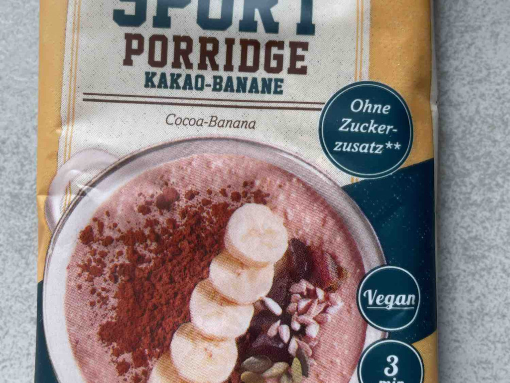 Sport Porridge, Kakao-Banane von hubsala | Hochgeladen von: hubsala
