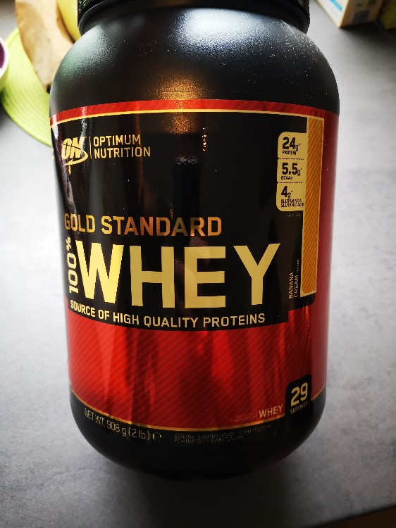 Gold Standard 100% Whey, Banana Cream von TobiKa | Hochgeladen von: TobiKa