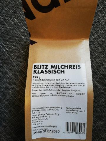 Blitz Milchreis, klassisch von belegkirsche | Hochgeladen von: belegkirsche