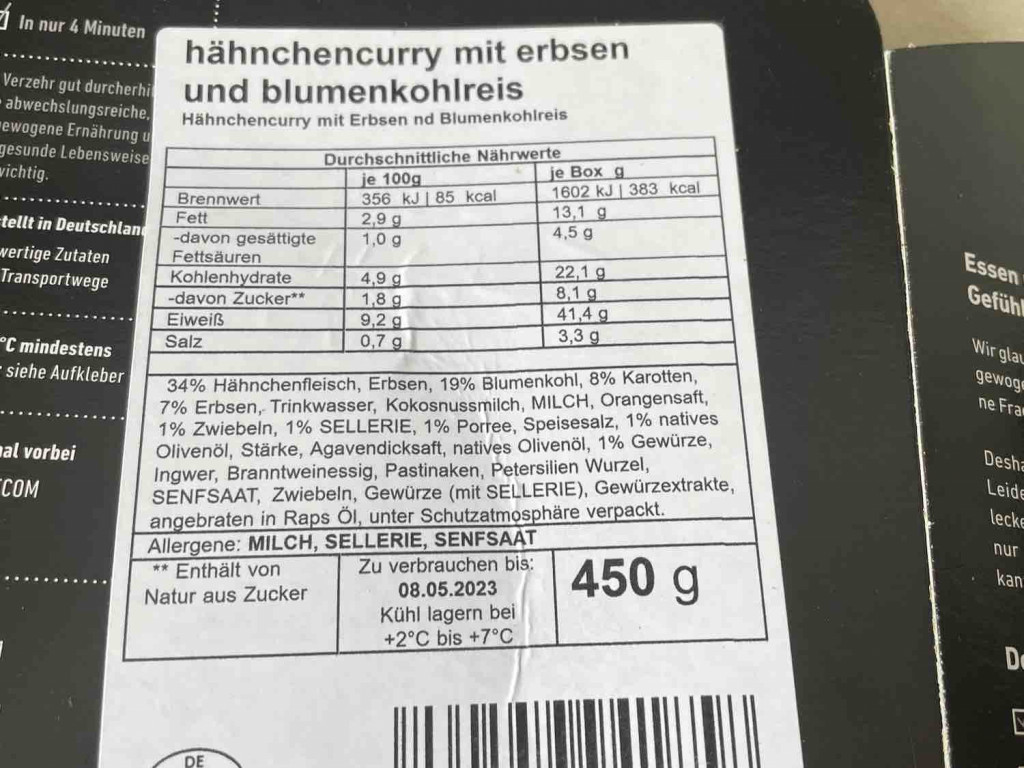 Hähnchencurry mit Blumenkohlreis von sb2612 | Hochgeladen von: sb2612