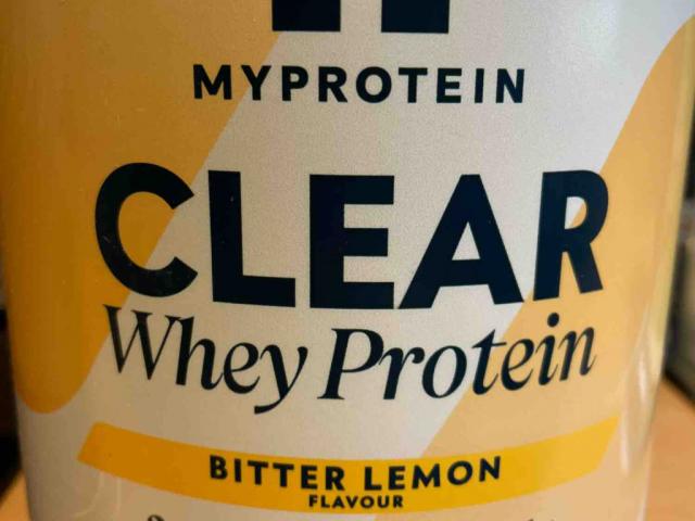 Clear Whey, Bitter Lemon von Johanna512 | Hochgeladen von: Johanna512