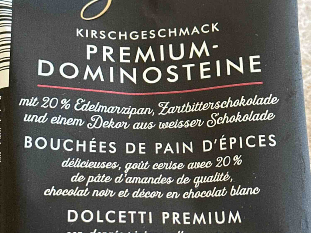 Premium Dominosteine, Kirschgeschmack von Pumpvadder | Hochgeladen von: Pumpvadder
