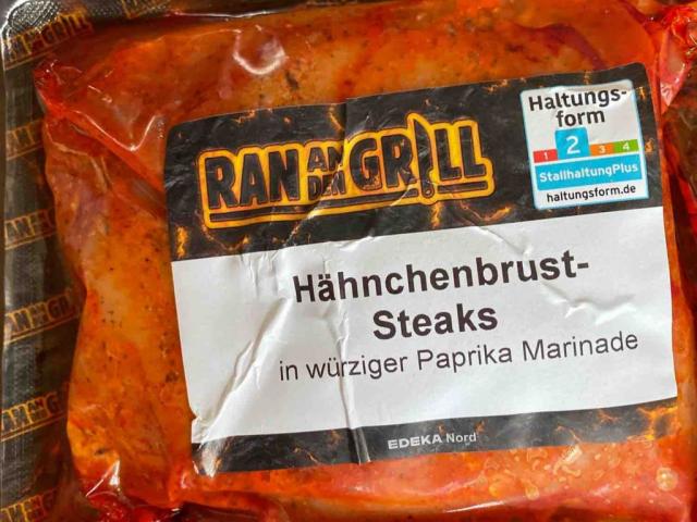 Hähnchenbrust-Steaks, in würziger Paprika Marinade von Tino98 | Hochgeladen von: Tino98