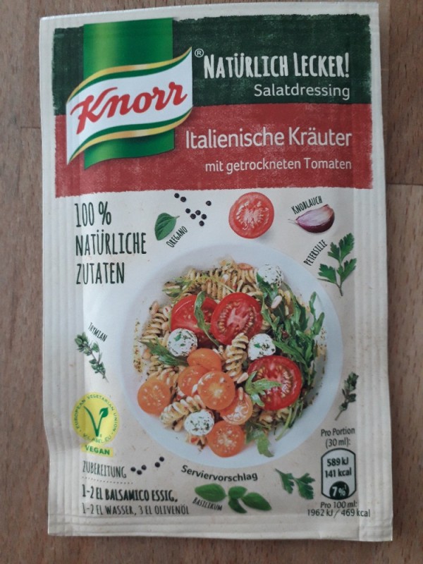 Knorr Salatdressing Italienisch, Natrlich lecker von goccifit | Hochgeladen von: goccifit