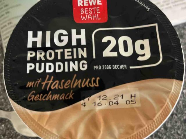 Protein-Pudding mit Haselnuss-Geschmack by LarsSchick | Uploaded by: LarsSchick