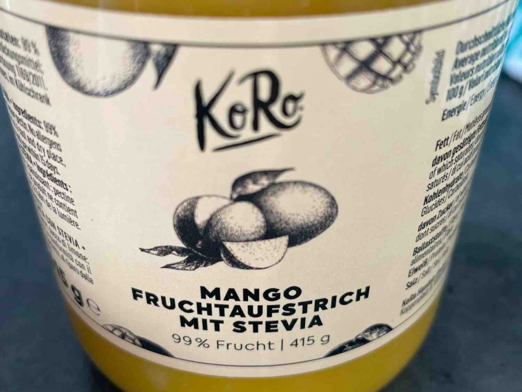 KoRo Mango Fruchtaufstrich mit Stevia, 99% Frucht von SarahCocoo | Hochgeladen von: SarahCocoo