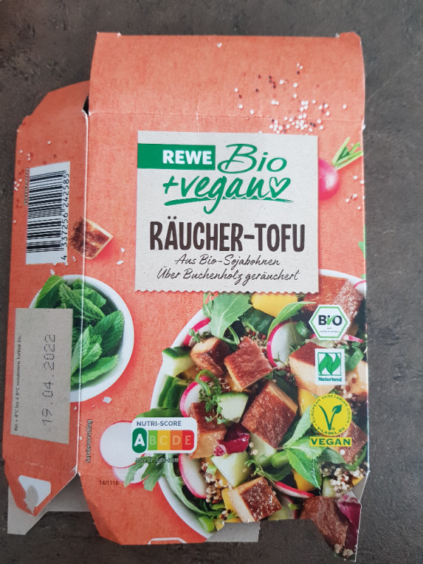 Rewe, Räucher Tofu, bio vegan Calories - New products - Fddb