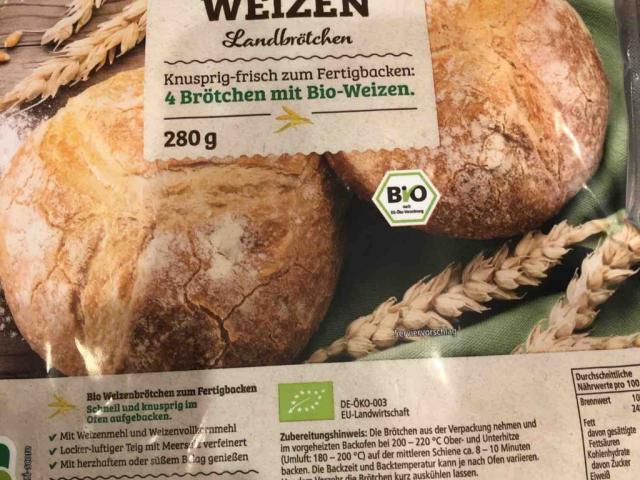 Weizen landbrötchen, bio von maxwadle | Hochgeladen von: maxwadle