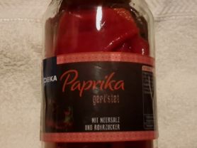 Paprika geröstet, EDEKA, mit Meersalz und Rohrzucker | Hochgeladen von: Enomis62