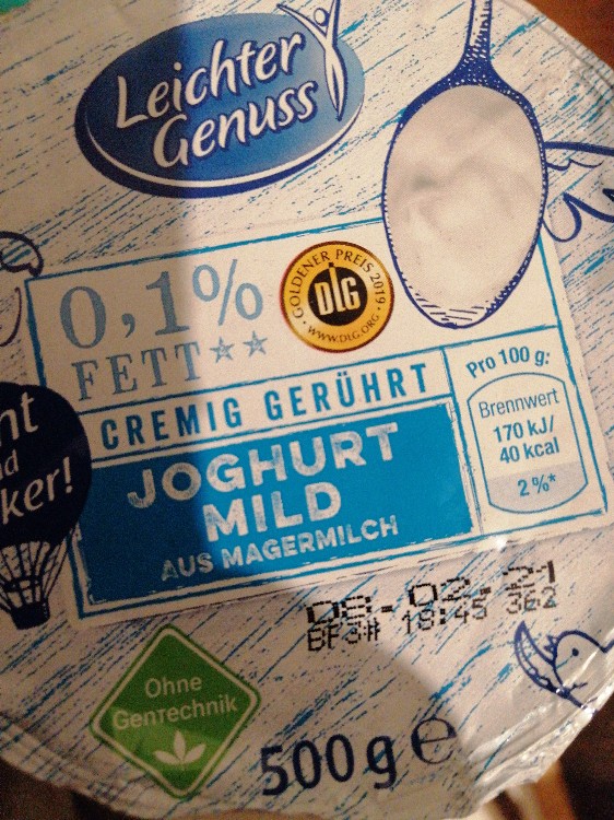 Joghurt mild, 0,1% aus Magermilch von jackybabuschko | Hochgeladen von: jackybabuschko