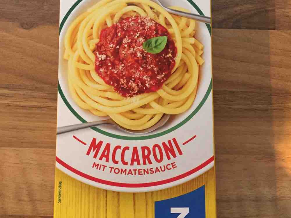 Maccaroni mit Tomatensauce , 3 Portionen  von eisbaer | Hochgeladen von: eisbaer