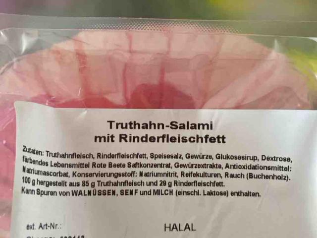 Truthahn-Salami, mit Rindefleischfett von internetobermacker | Hochgeladen von: internetobermacker