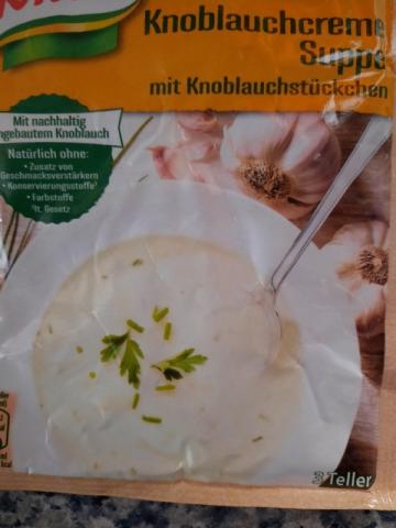 Knoblauchcremesuppe, mit Knoblauchstcken von welchi | Hochgeladen von: welchi