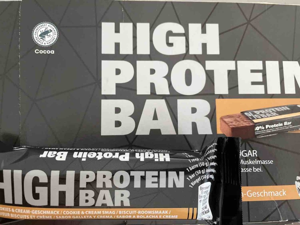 High Protein Bar Cookies-Cream von heniii | Hochgeladen von: heniii