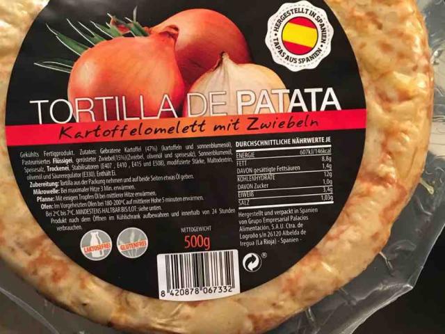 Tortilla Espanola, Kartoffelomlett mit Zwiebel von Perryjunior | Hochgeladen von: Perryjunior