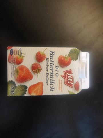 Bio Buttermilch, Himbeer-Erdbeer by Shawnee | Uploaded by: Shawnee