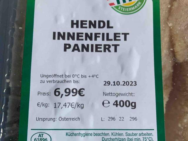 Hendl Innenfilet Paniert von Spezialo | Hochgeladen von: Spezialo