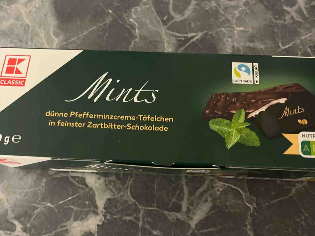 Feine Chocolate Mints, Feine Pfefferminzcreme-Täfelchen in Zartb | Hochgeladen von: tnjra