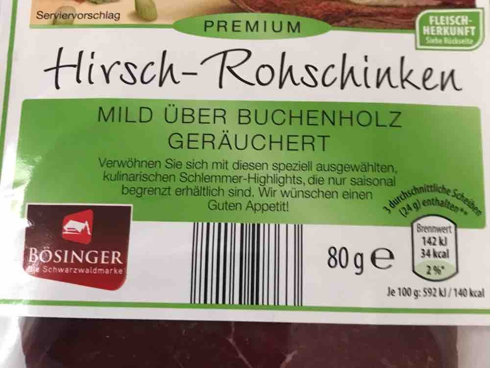Hirsch-Rohschinken von LutzR | Hochgeladen von: LutzR