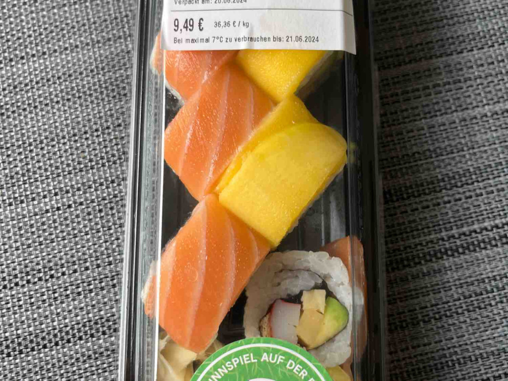 eat happy Sushi Rainbow Lachs von mangoo96 | Hochgeladen von: mangoo96