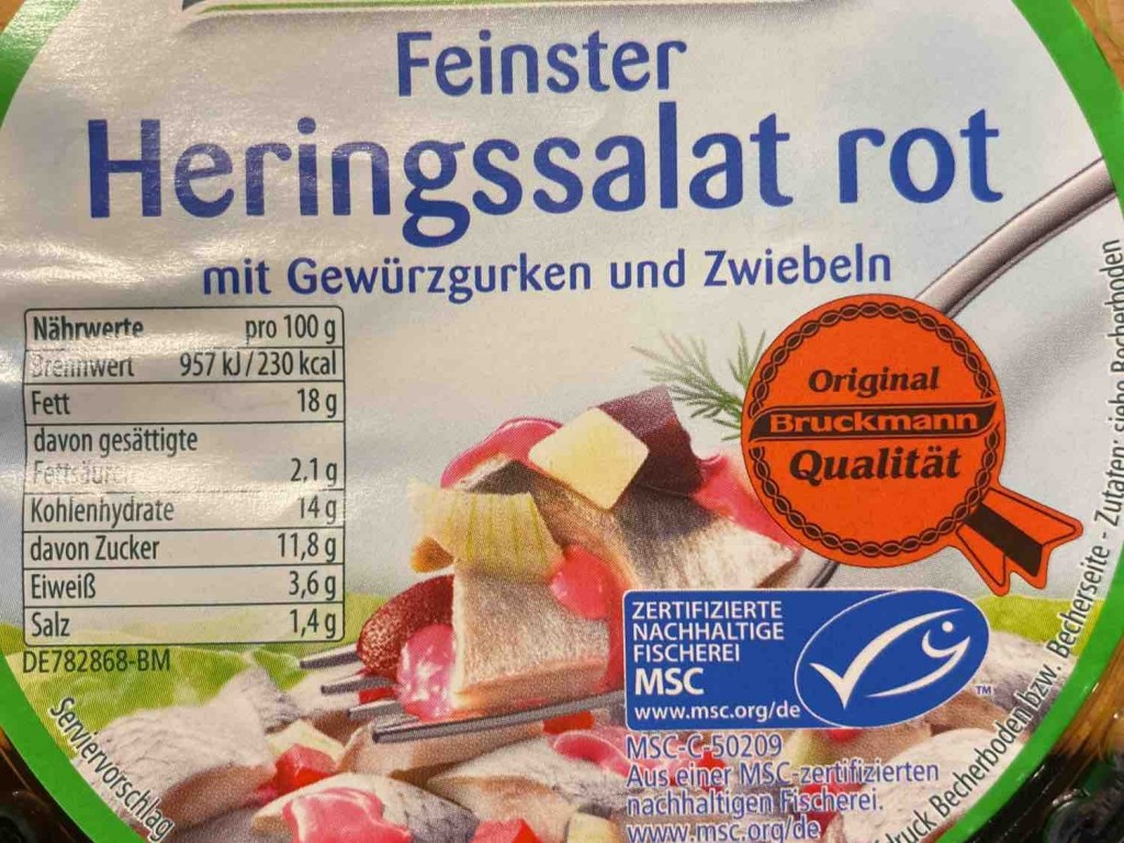 Feinster Heringssalat rot, Fisch von DrK1958 | Hochgeladen von: DrK1958