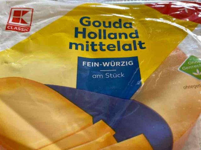 Gouda Holland mittelalt, Fein würzig am Stück von LittleSunny | Hochgeladen von: LittleSunny