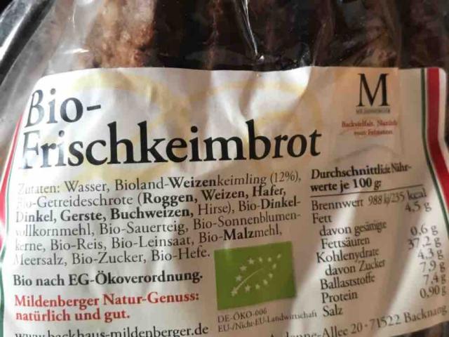 Bio Frischkeimbrot von Knollmaus | Hochgeladen von: Knollmaus