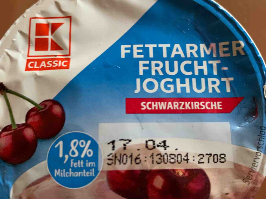 Fettarmer Frucht-Joghurt   Schwarzkirsche von Schaeferschwein | Hochgeladen von: Schaeferschwein