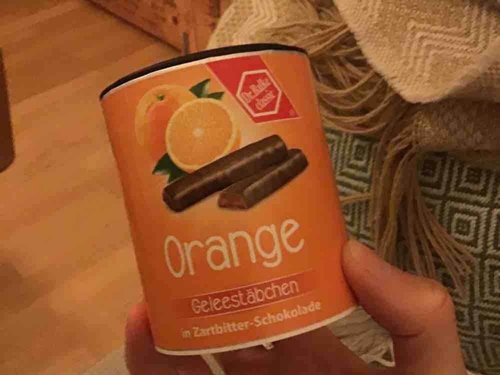 Orange Geleestäbchen, in Zartbitter-Schokolade von fresskoma | Hochgeladen von: fresskoma